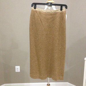 Country Road  Wool Tweed Midi Skirt LIKE NEW